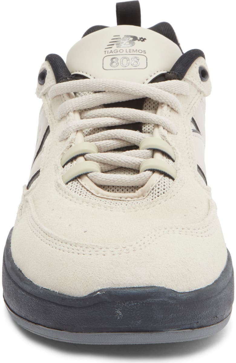 New Balance 808 Thiago Lemos Sneaker, Alternate, color, Sea Salt/ Black