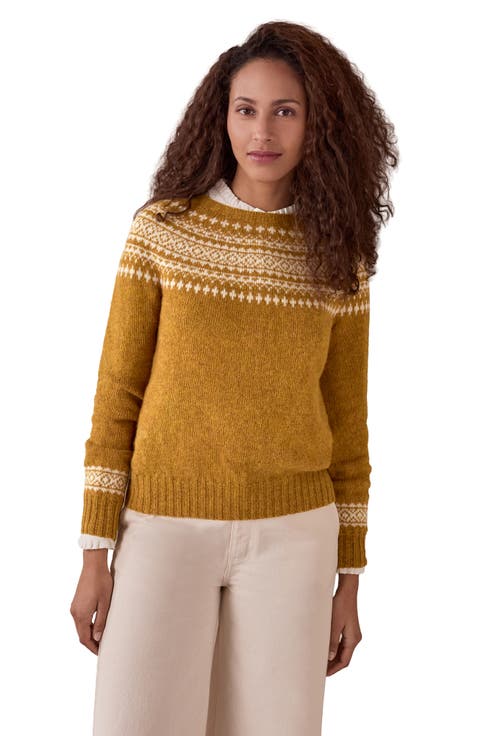 Highlands Two-toned Crew Neck Sweater