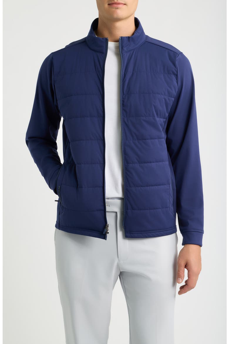Merge Hybrid Performance Jacket, Main, color, NAVY