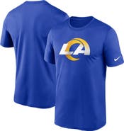 Nike Men's Nike Royal Los Angeles Rams Logo Essential Legend Performance T-Shirt