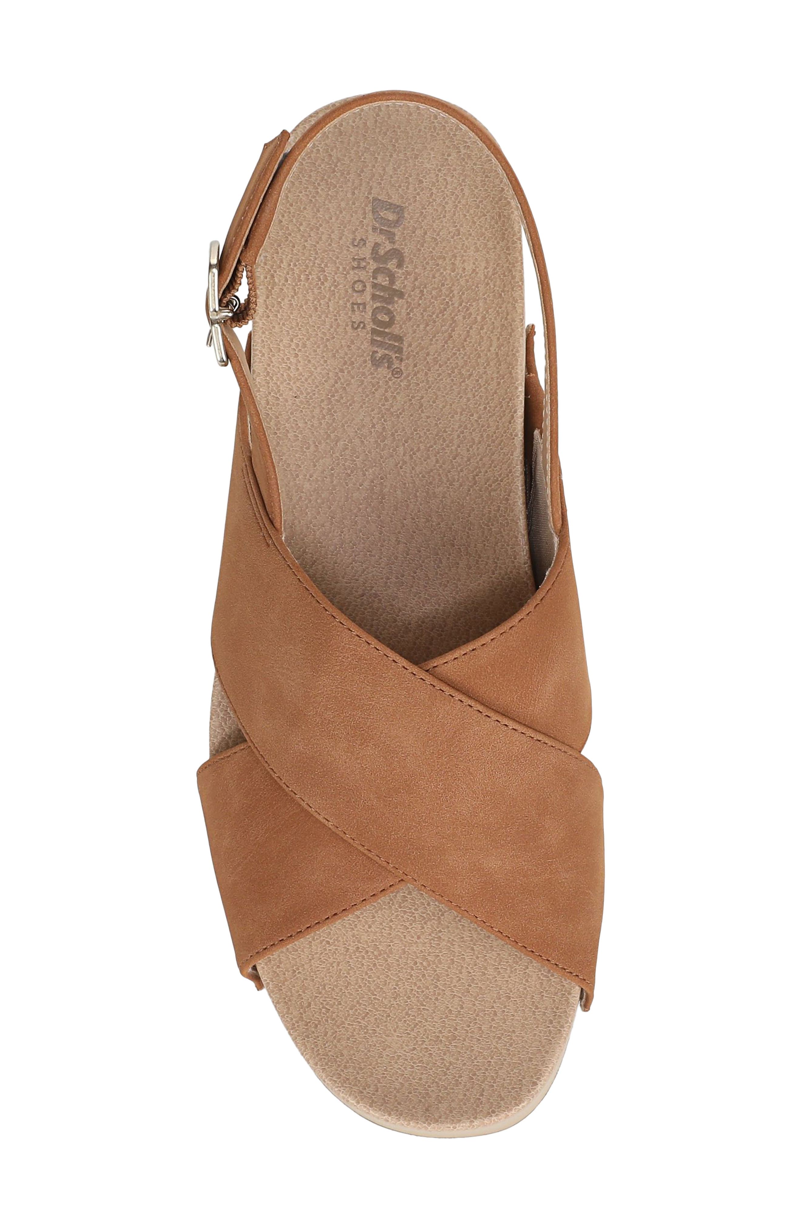Weslee Slingback Platform Sandal, Alternate, color, HONEY