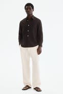 H&M Relaxed Fit Textured Trousers