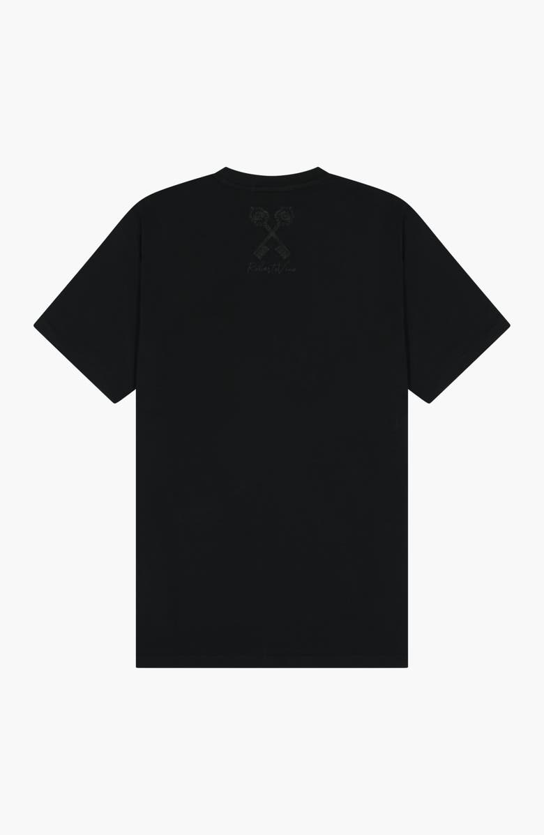 Roberto Vino Vino Keys Slim fit Tee, Alternate, color, Black