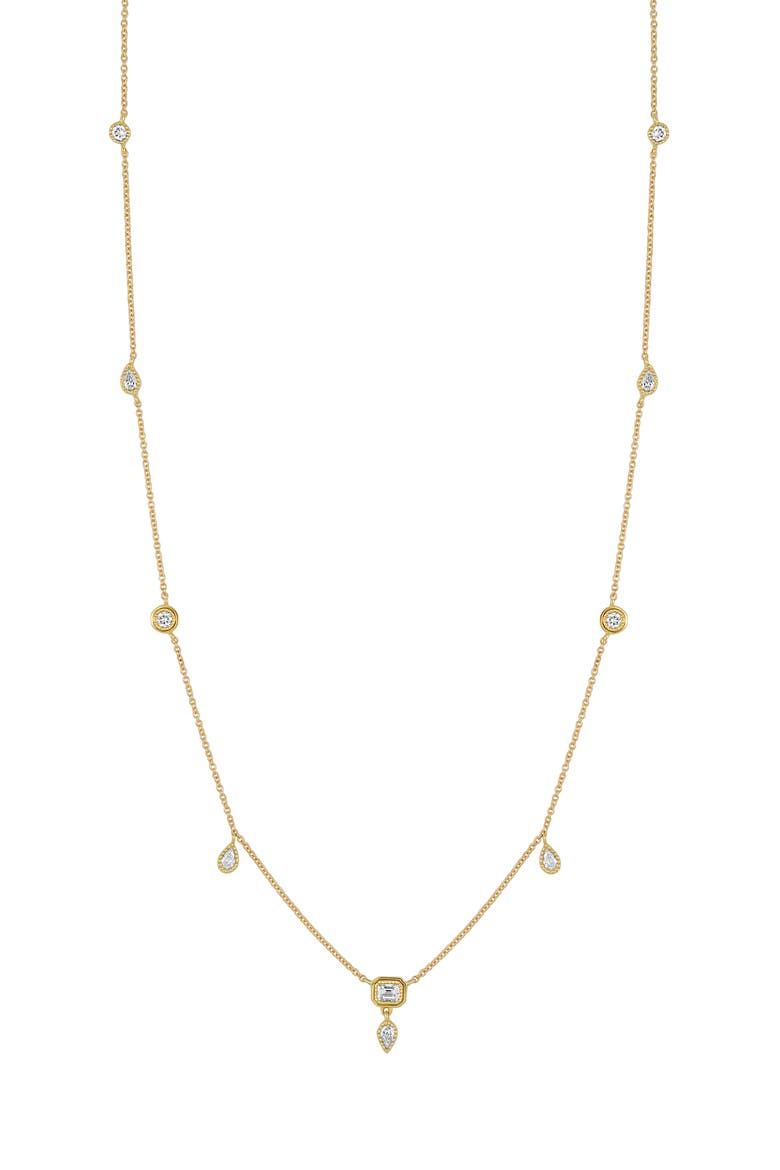 Maya Diamond By The Yard Necklace, Main, color, 18K YELLOW GOLD
