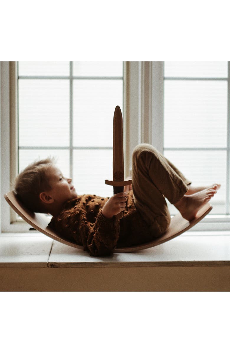 Kinderfeets All Ages Wooden Balance Board, Ages 18Mo+, Alternate, color, Multicolored