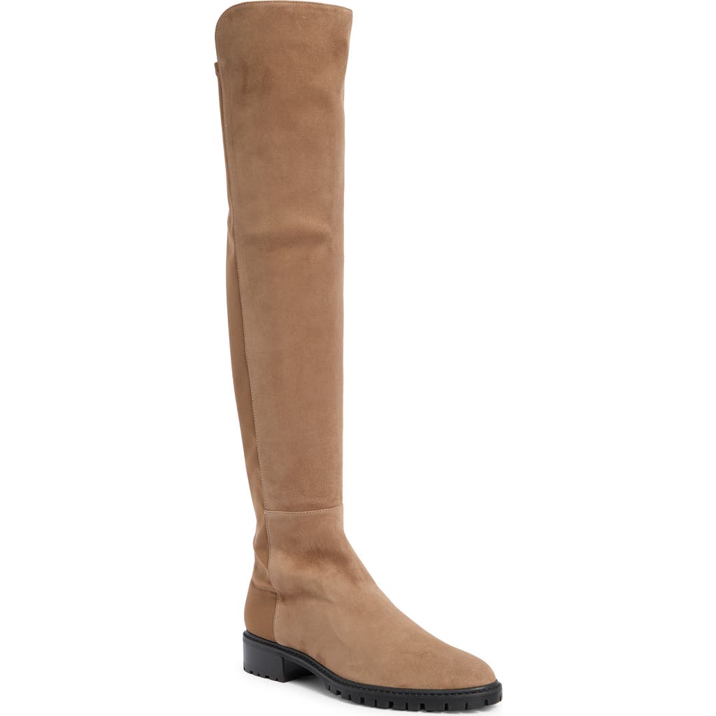 Stuart Weitzman City Over-the-knee Boot In Brown