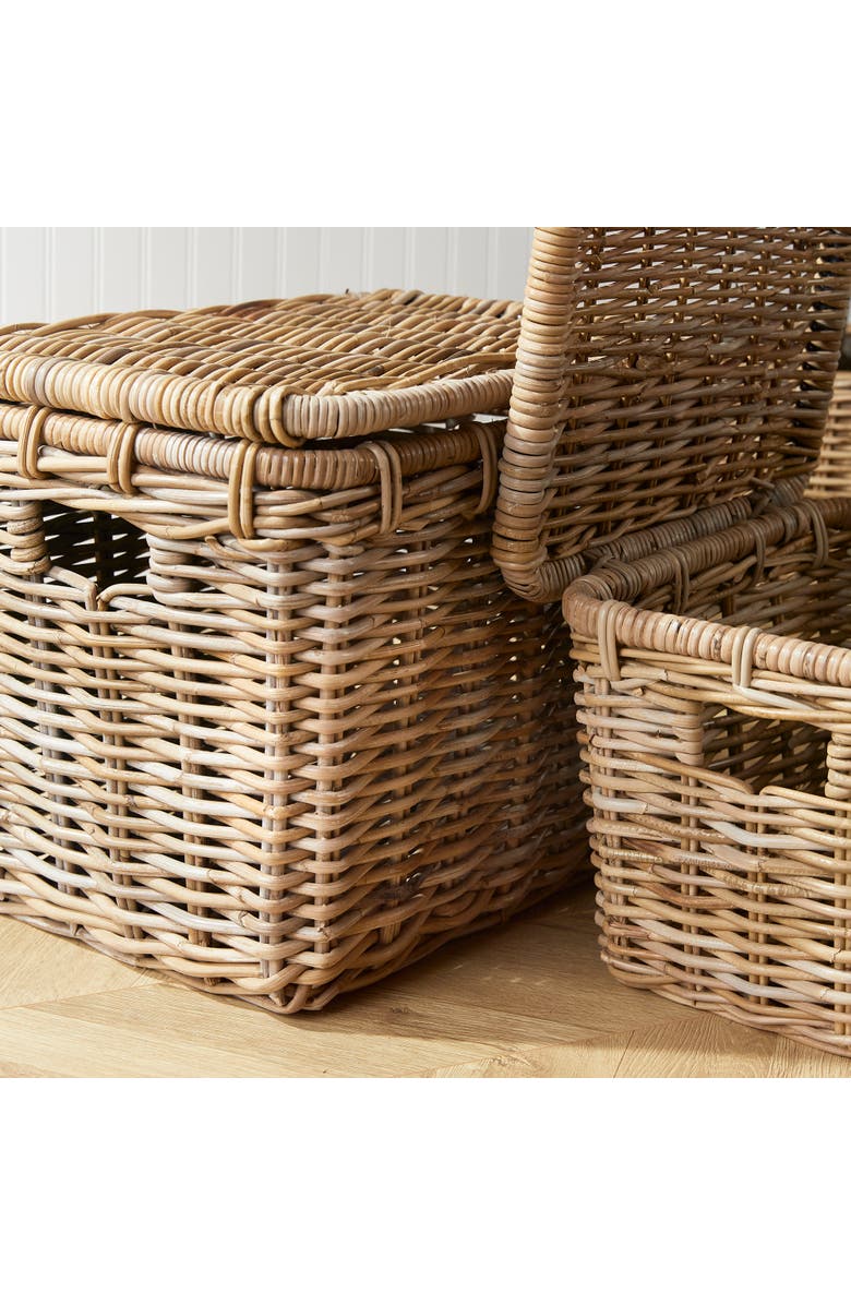 Napa Home & Garden Ruthie Storage Trunks Set of 2, Alternate, color, Brown