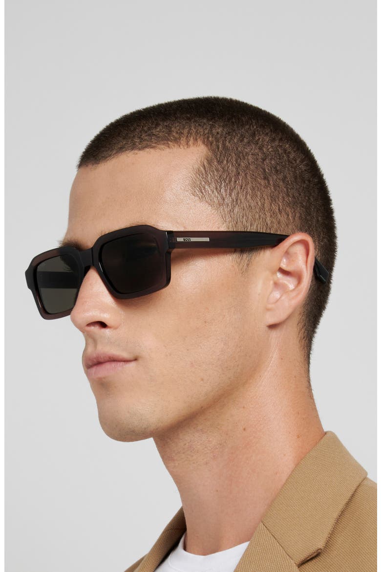 1984/S 54mm Rectangular Sunglasses, Alternate, color, BROWN/ GREY