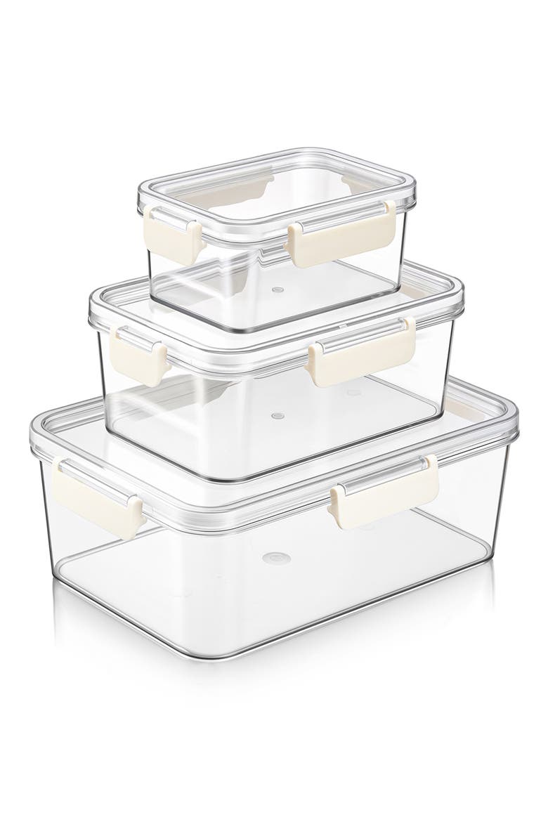 Set of 3 Food Storage Containers, Main, color, NO COLOR