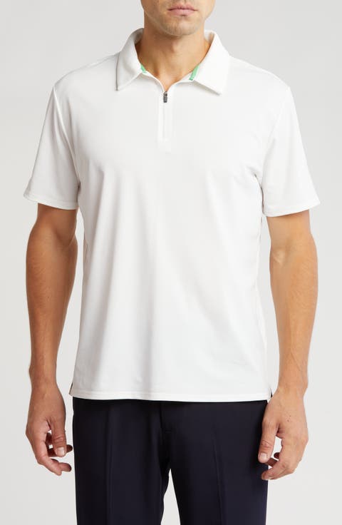Quarter Zip Golf Polo