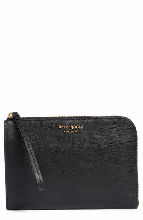 Kate Spade New York moragn saffiano leather zip pouch