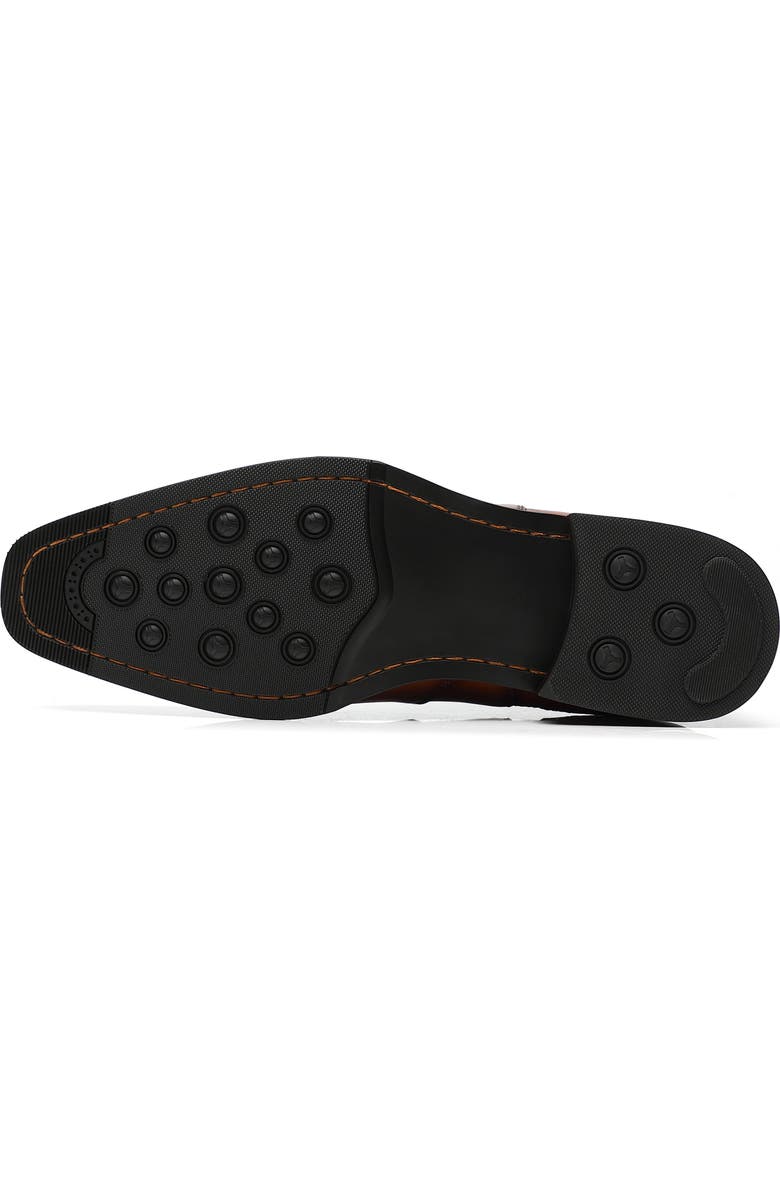 La Milano Crest Cap Toe Chelsea Boot, Alternate, color, Cognac