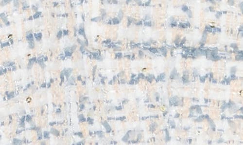 Nanette Lepore Denim Trim Bouclé Tweed Jacket