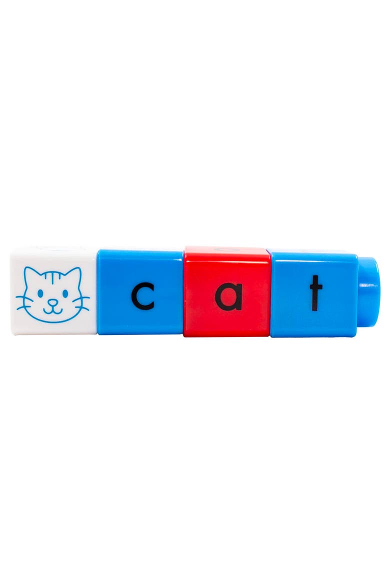 Phonics Cvc Blox Set, 70 Colorcoded Blocks, Alternate, color, Multicolored