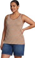 Lands' End Cotton Tank Top