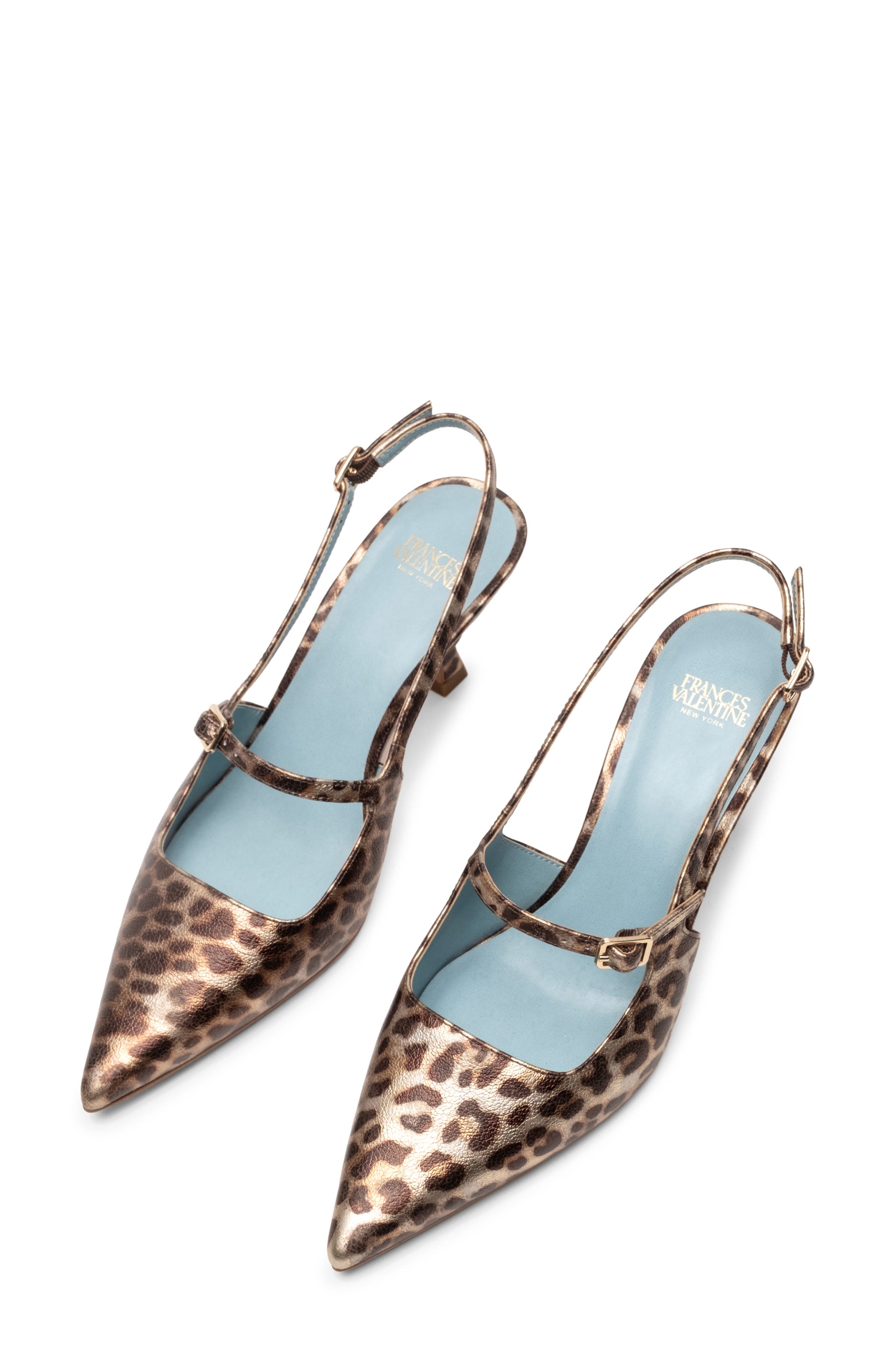 Vivi Metallic Leopard Print Pump, Alternate, color, BROWN MULTI