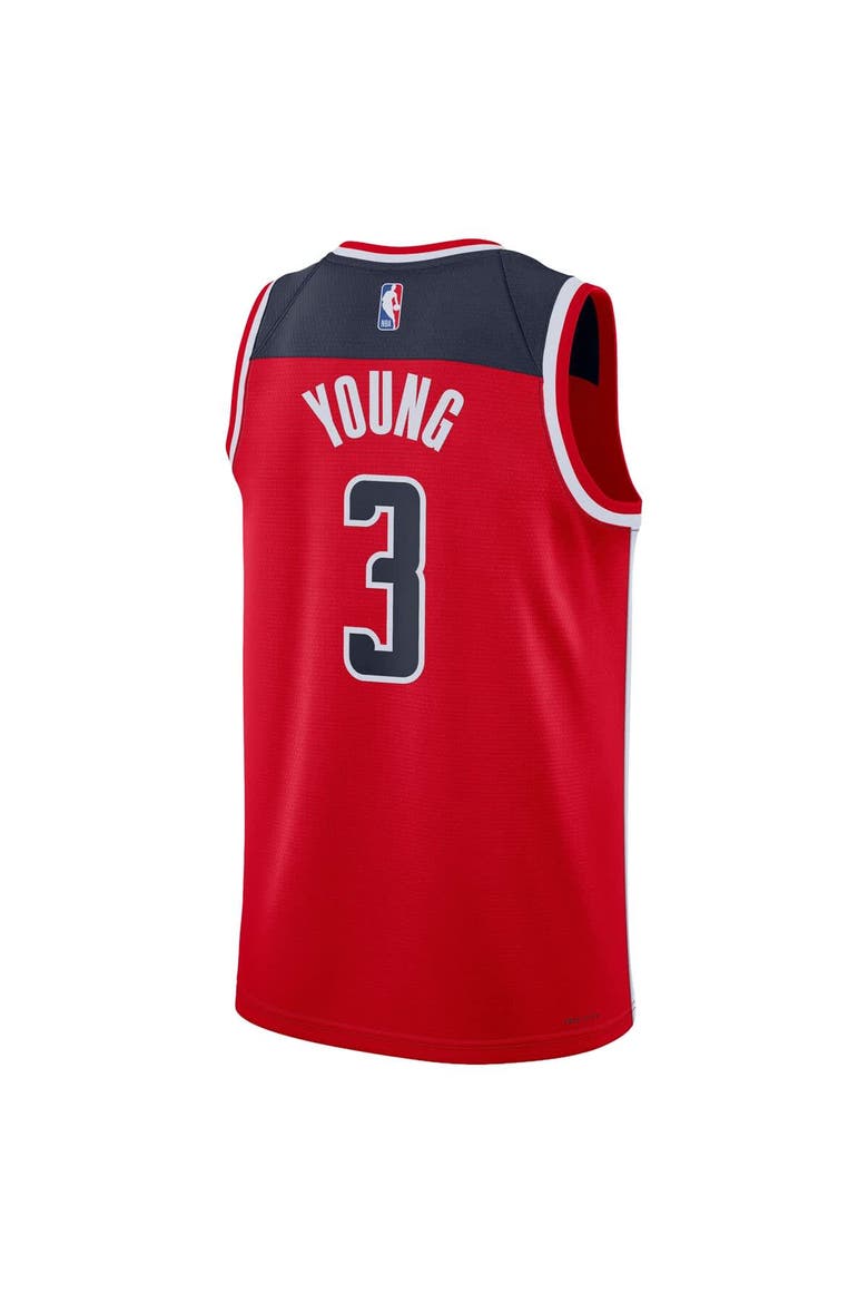 Unisex Nike Trae Young Red Washington Wizards Swingman Jersey - Icon Edition, Alternate, color, Red