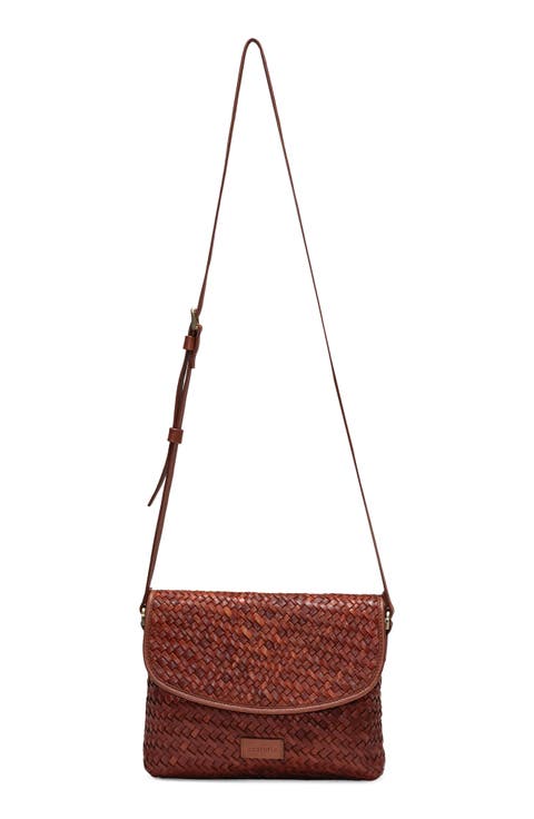 Irving Woven Crossbody Bag