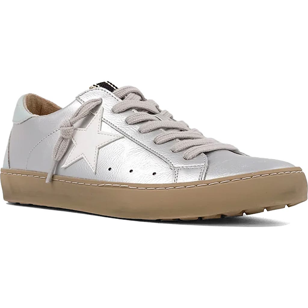 Shushop Paula Low Top Sneaker In Silver