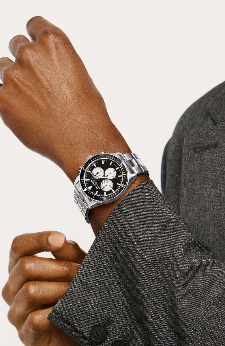 Movado Calendoplan S Chronograph Bracelet Watch, 42mm, Alternate, color, 