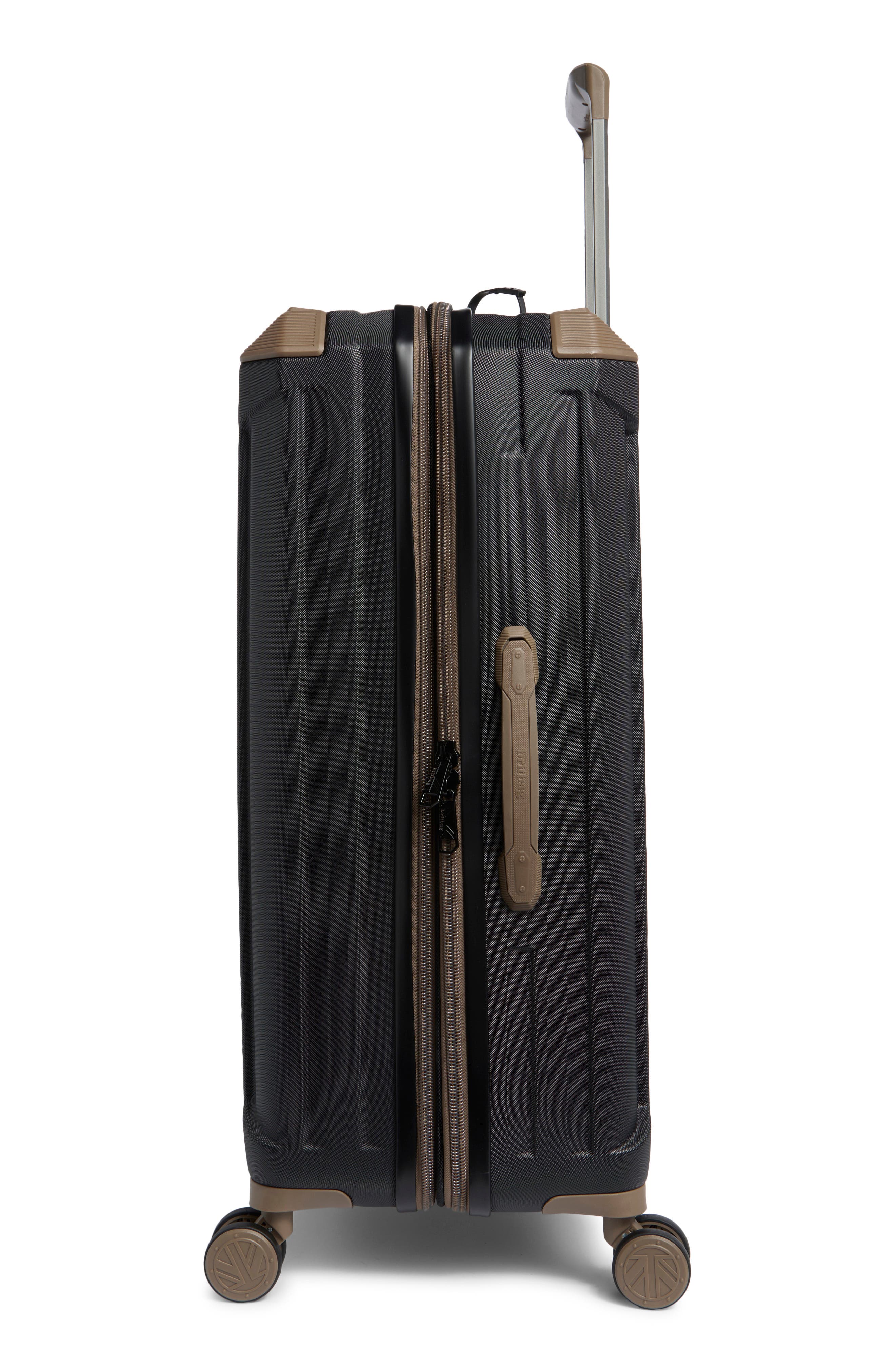 Britbag Stonesfields 27-Inch Hardside Spinner Luggage, Alternate, color, Black