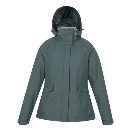 Mountain Warehouse Thunderstorm Ii Three In 1 Waterproof Jacket In Green