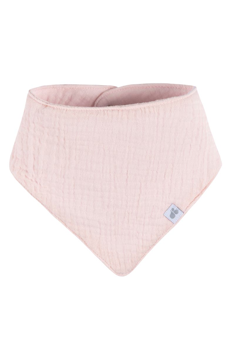 Just Born Muslin Bandana Bibs 4-Pack Pinks, Alternate, color, Pinks