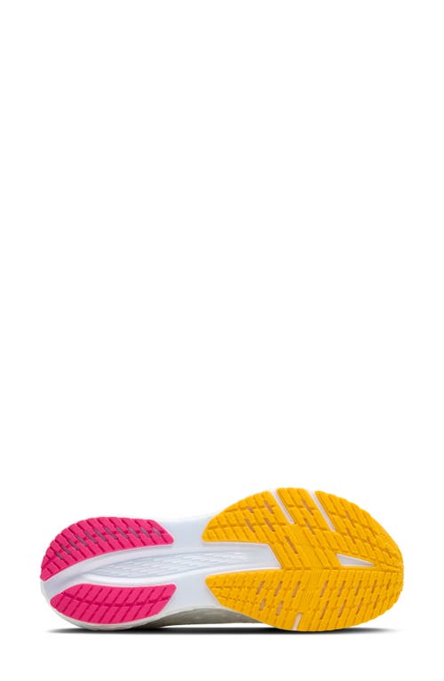 Brooks Launch 11 Running Shoe In White/murmur/blithe