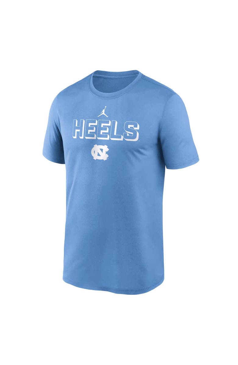 Jordan Brand Men's Jordan Brand Carolina Blue North Carolina Tar Heels 2025 Sideline Legend Performance T-Shirt, Alternate, color,