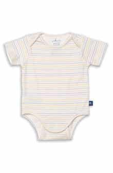 Magnetic Me Stripe Organic Cotton Blend Bodysuit