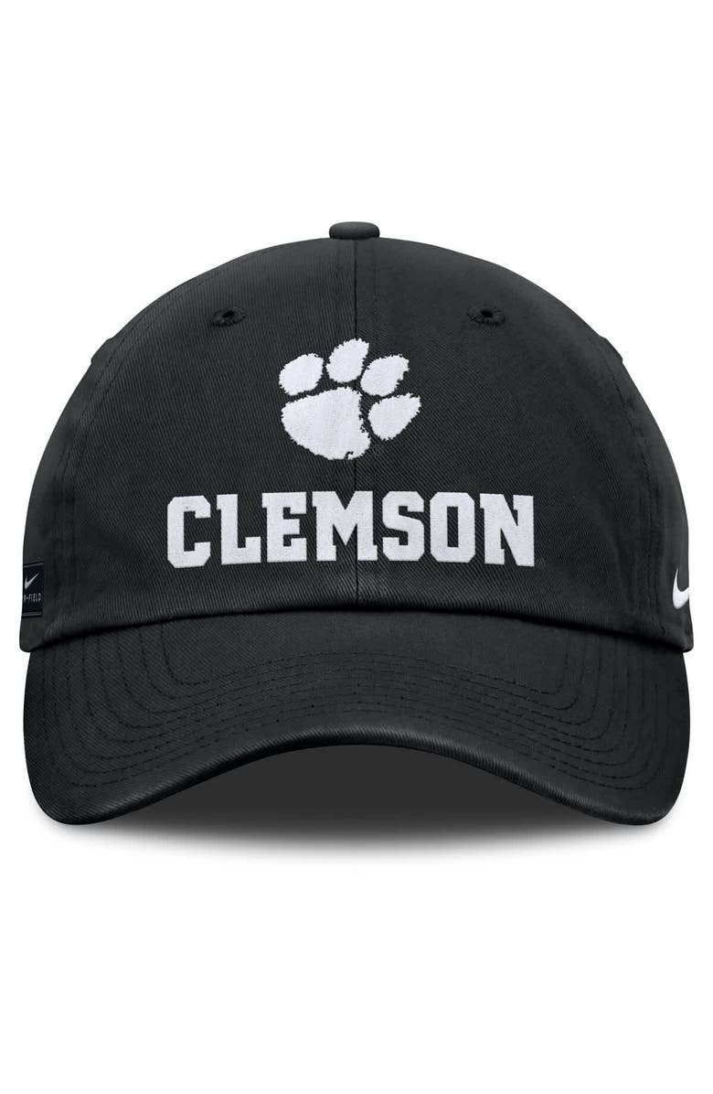 Nike Men's Nike Black Clemson Tigers 2025 Sideline Club Adjustable Hat, Alternate, color, 