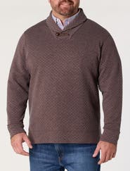 Untuckit Fit by Dxl Big & Tall Quilted Sweatshirt