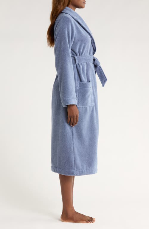 Nordstrom Hydro Cotton Terry Robe In Blue
