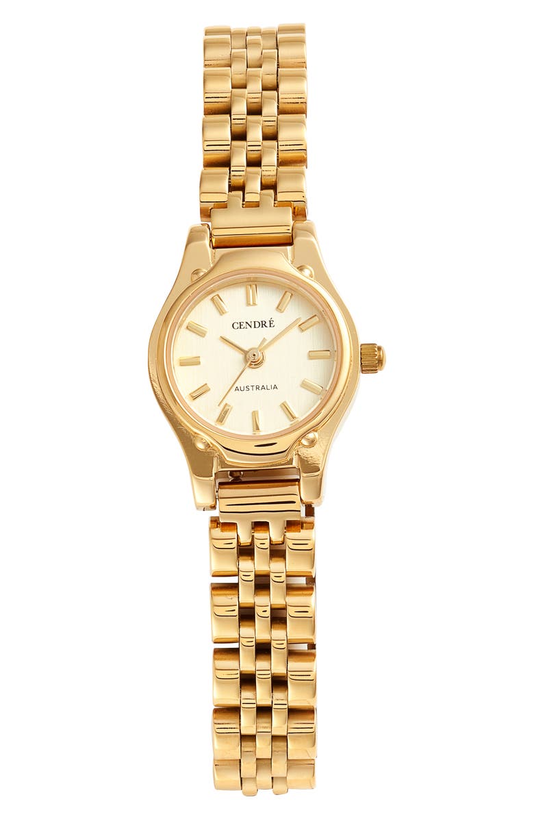 CENDRE Isobel Bracelet Watch, 20mm, Main, color, Gold / 18K Gold