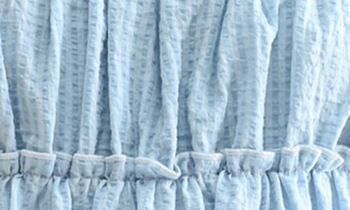 Lush Ruffle Hem Babydoll Minidress