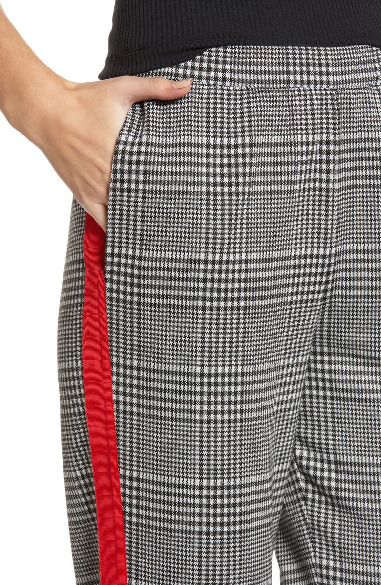 BP. Side Stripe Glen Plaid Pants, Alternate, color,