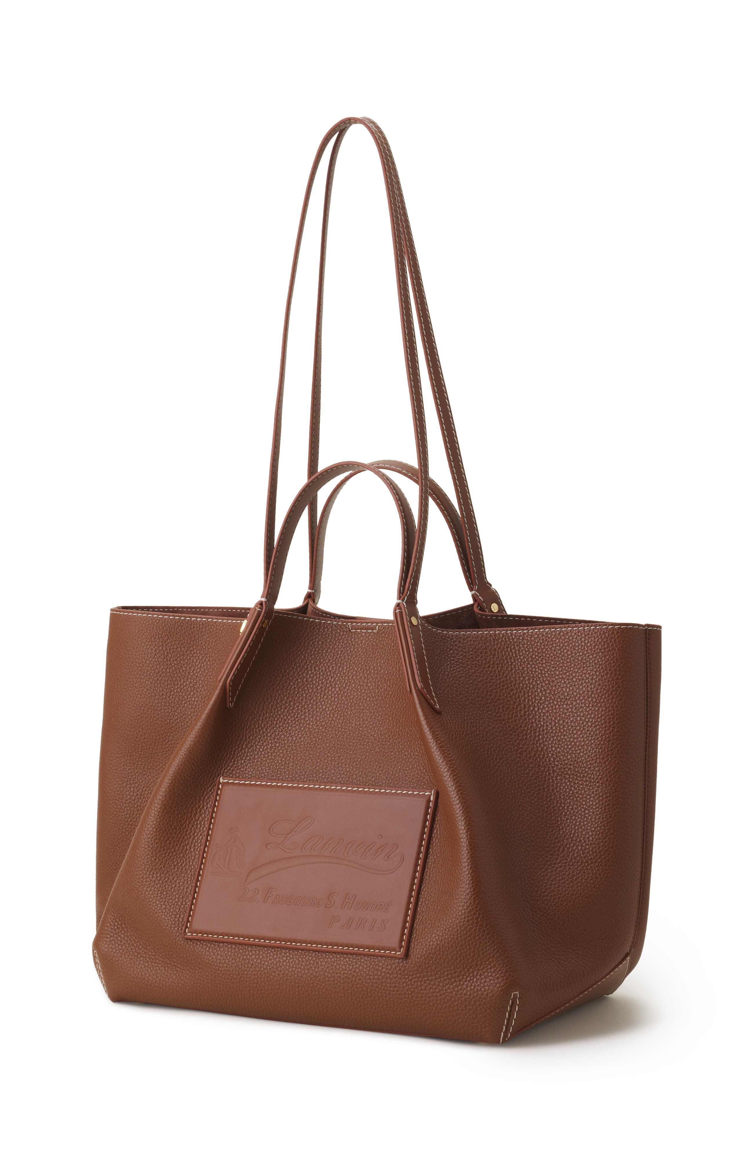 Catch By Lanvin Tote Bag, Alternate, color, Chestnuts