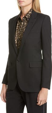 Saint Laurent One-Button Jacket