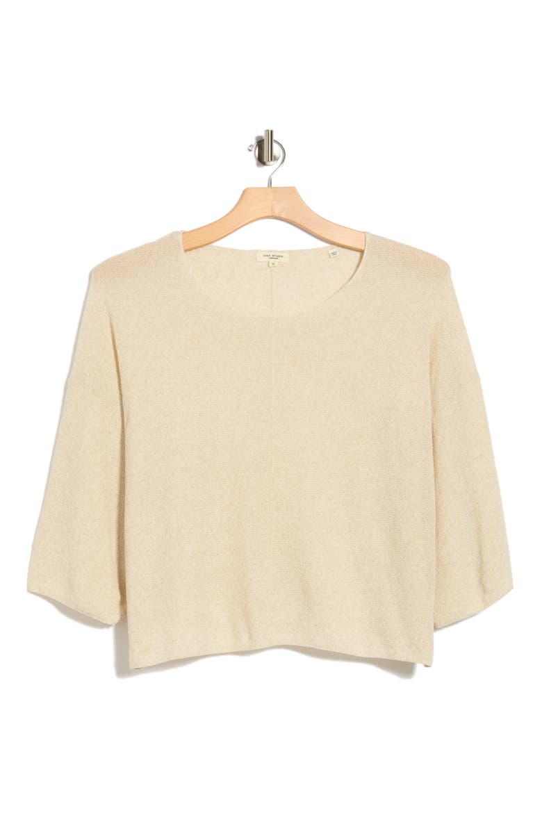 Textured Dolman Sleeve Sweater, Main, color, OYSTER