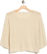 MAX STUDIO Textured Dolman Sleeve Sweater