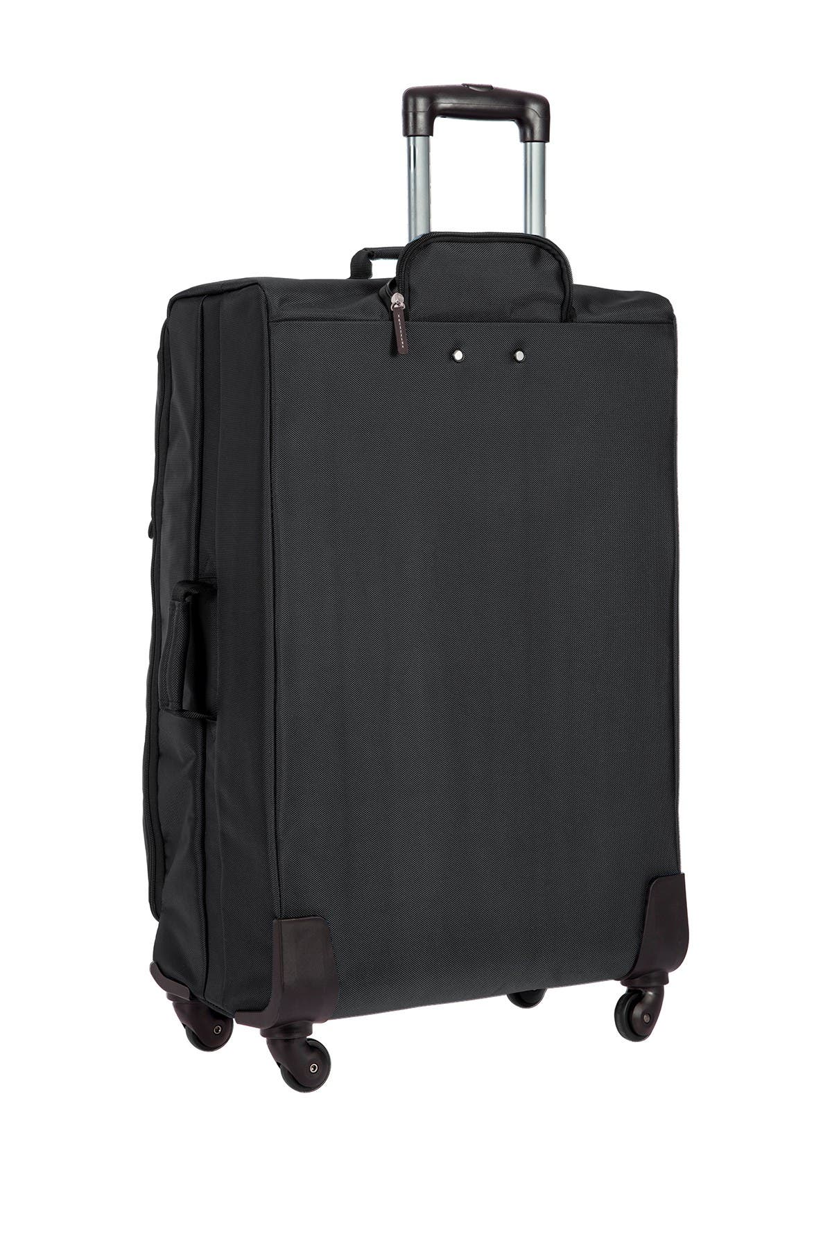 Bric's 30" Nylon Spinner with Frame Suitcase, Alternate, color, Black With Brown