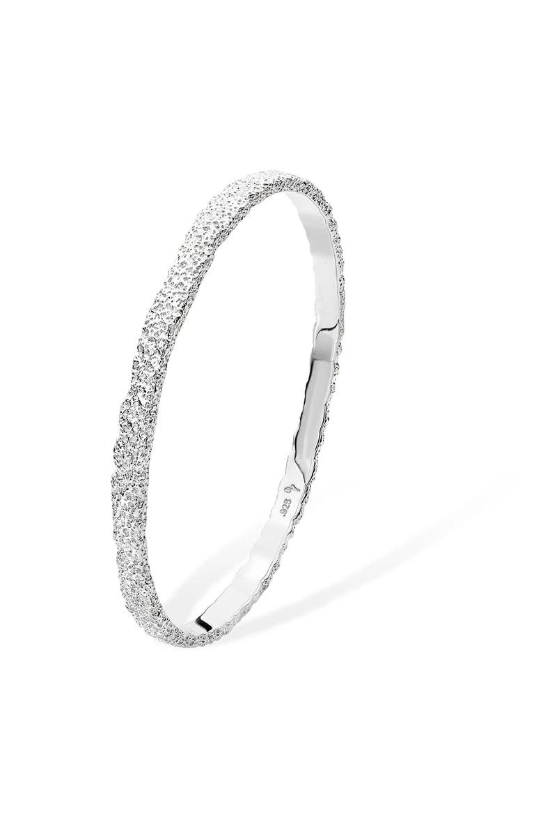 Lucy Quartermaine Hula Bangle, Main, color, Sterling Silver