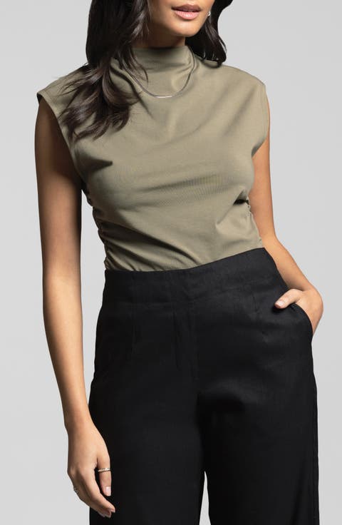 Simone Stretch Pima Cotton Top