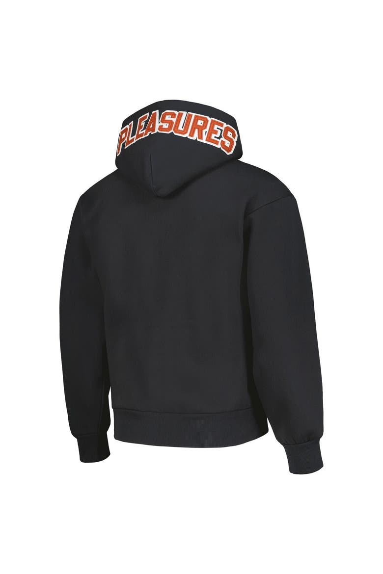 Men's PLEASURES Black Houston Astros Opening Day Full-Zip Hoodie, Alternate, color, Black