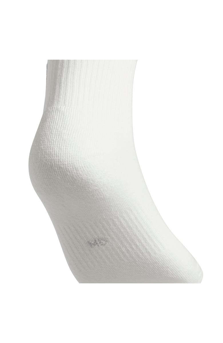 adidas Sports Club Assorted 3-Pack Quarter Socks, Alternate, color, 
