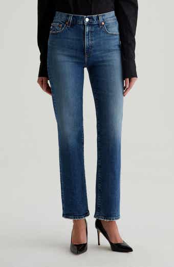 AG Brinley Mid Rise Classic Straight Leg Jeans