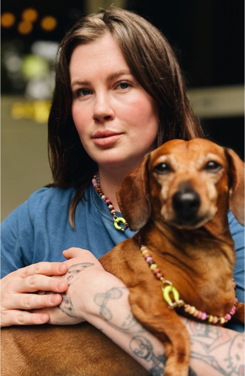 SHOP SPICY DAN Chikin Mixed Gemstone Gold Plated Necklace, Alternate, color, Mixed Gemstone