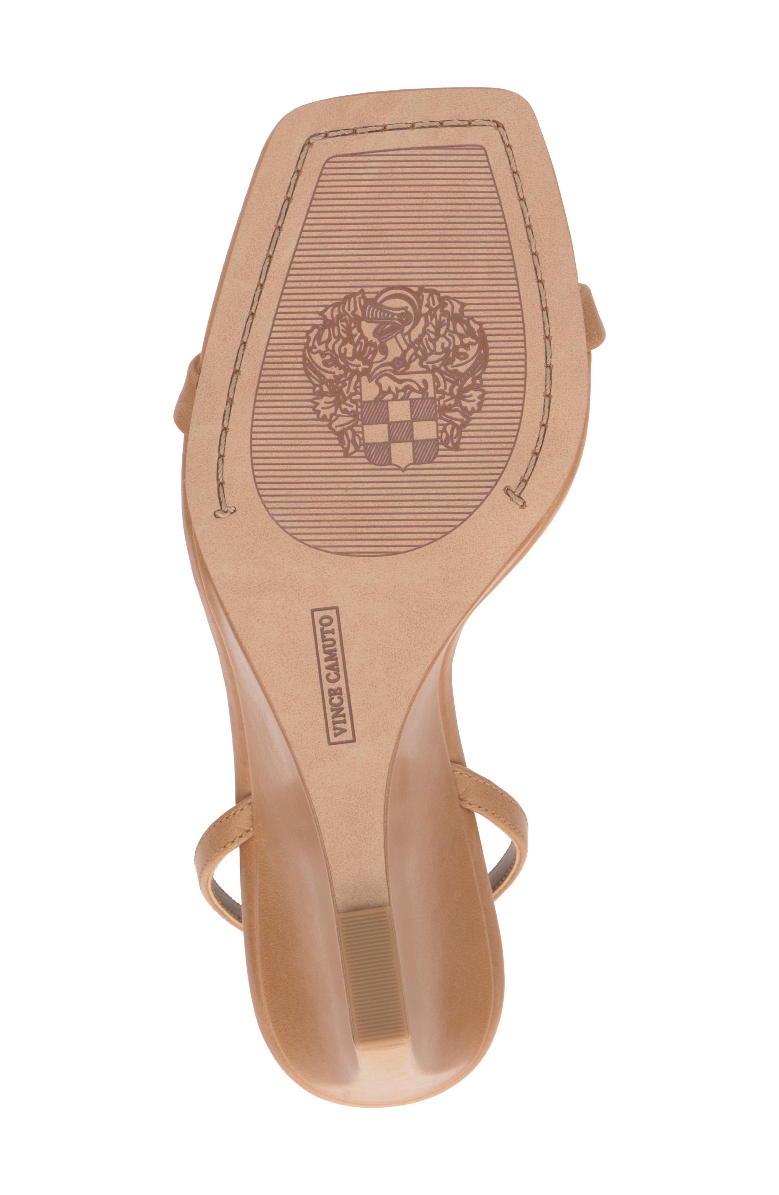 Vince Camuto Ambee Ankle Strap Wedge Sandal, Alternate, color, Cortado