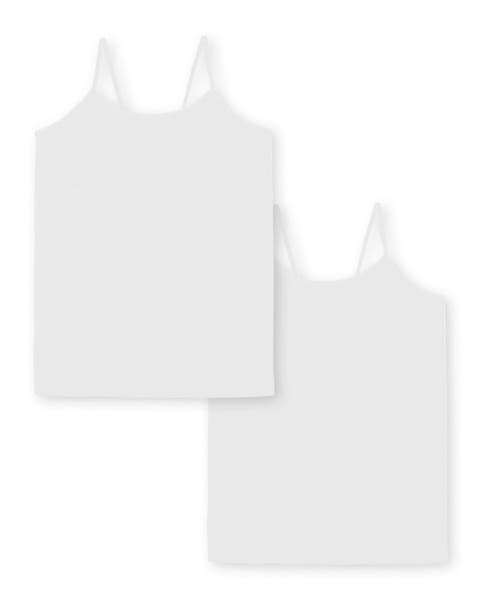 Two solid camis - Big Kid