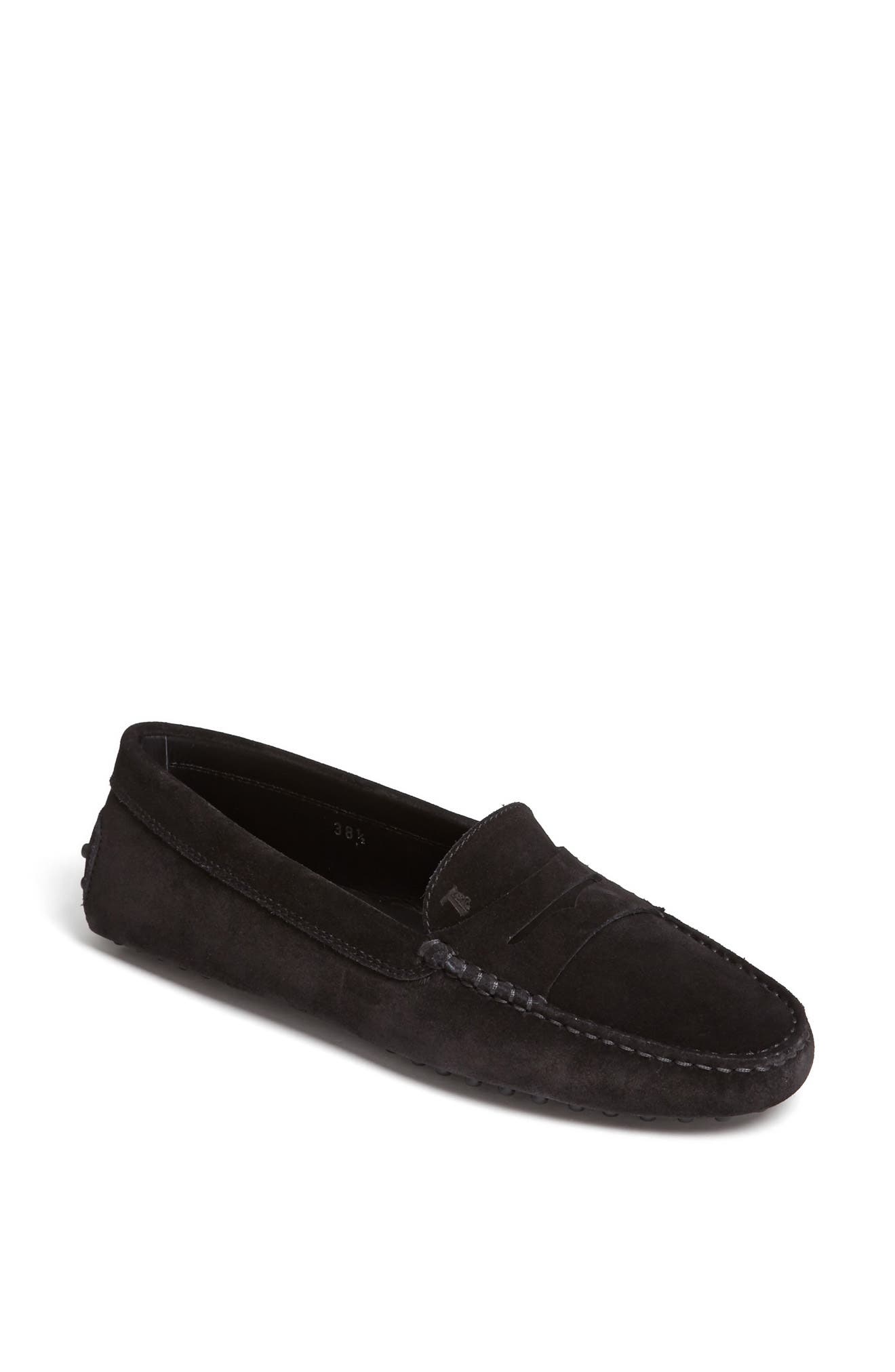 Gommini Driving Shoe, Alternate, color, NERO